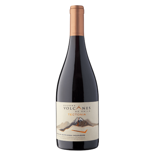 tectonia_GR_PE_MO Volcanes de Chile Tectonia Blend Grenache/Petite Syrah/Mouvedre - Imagen 1